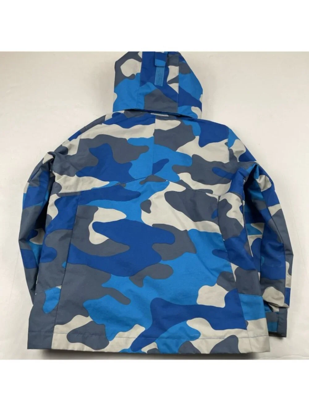 Columbia Omni-Tech Interchange Jacket Boy’s S(8) Omni-Heat Camo Blue SHELL ONLY